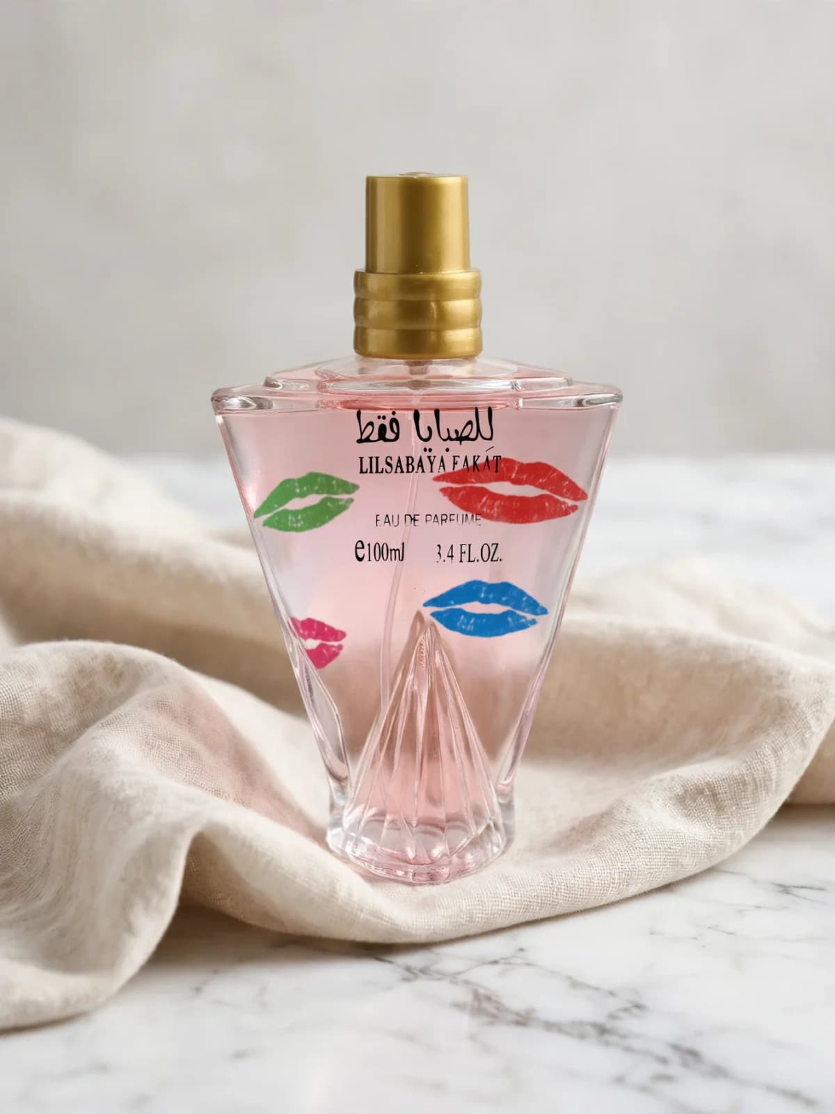 عطر للصبايا فقط - مثلث وردي - 100 مل 2