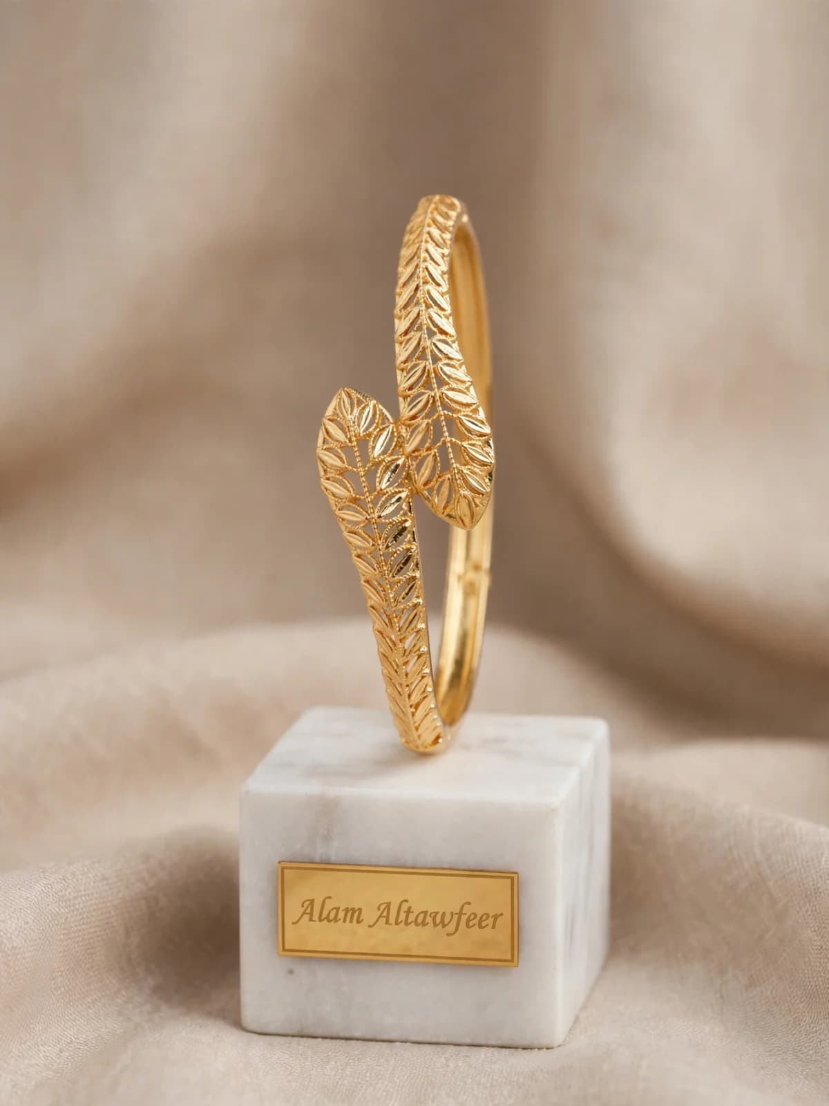 اسوارة ذهب مطلي 18K  6