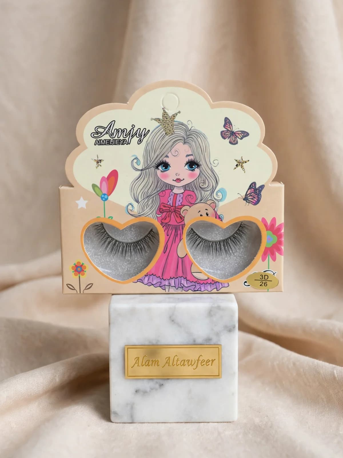 رموش Amjy الأصلية - 3D