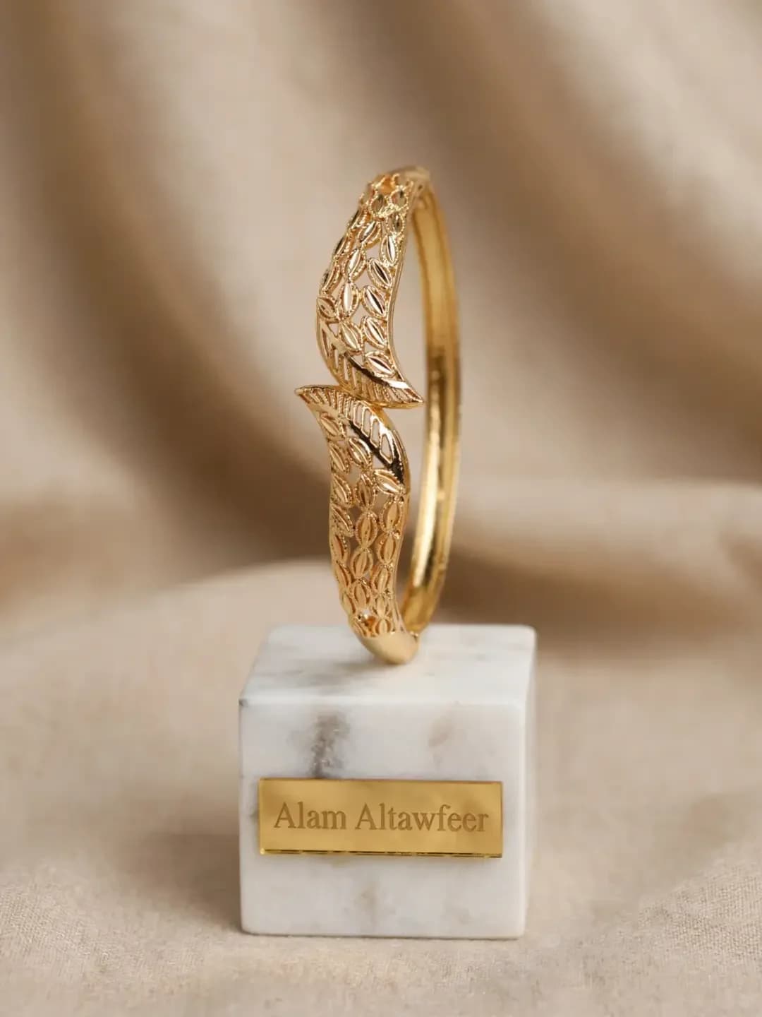 اسوارة ذهب مطلي 18K 1