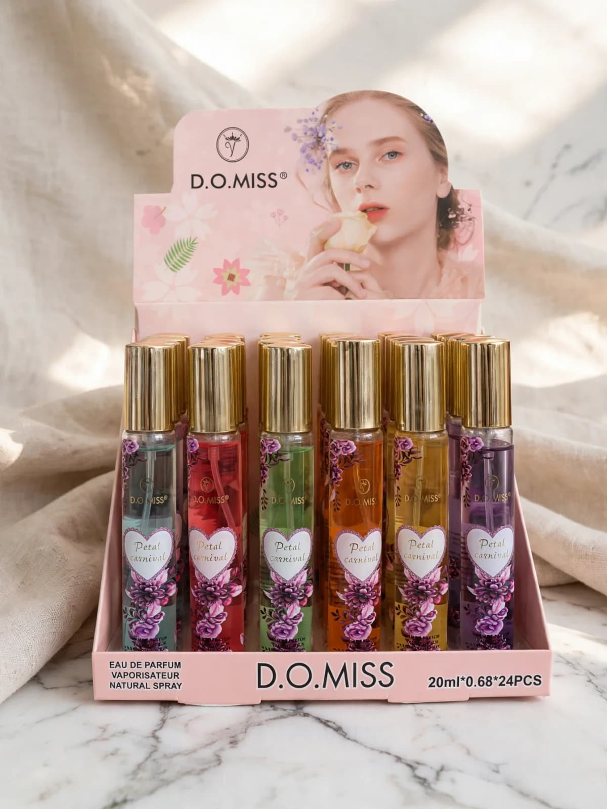 مجموعة عطر بيتال كارنيفال ستاند 6 ألوان - 20 مل 1