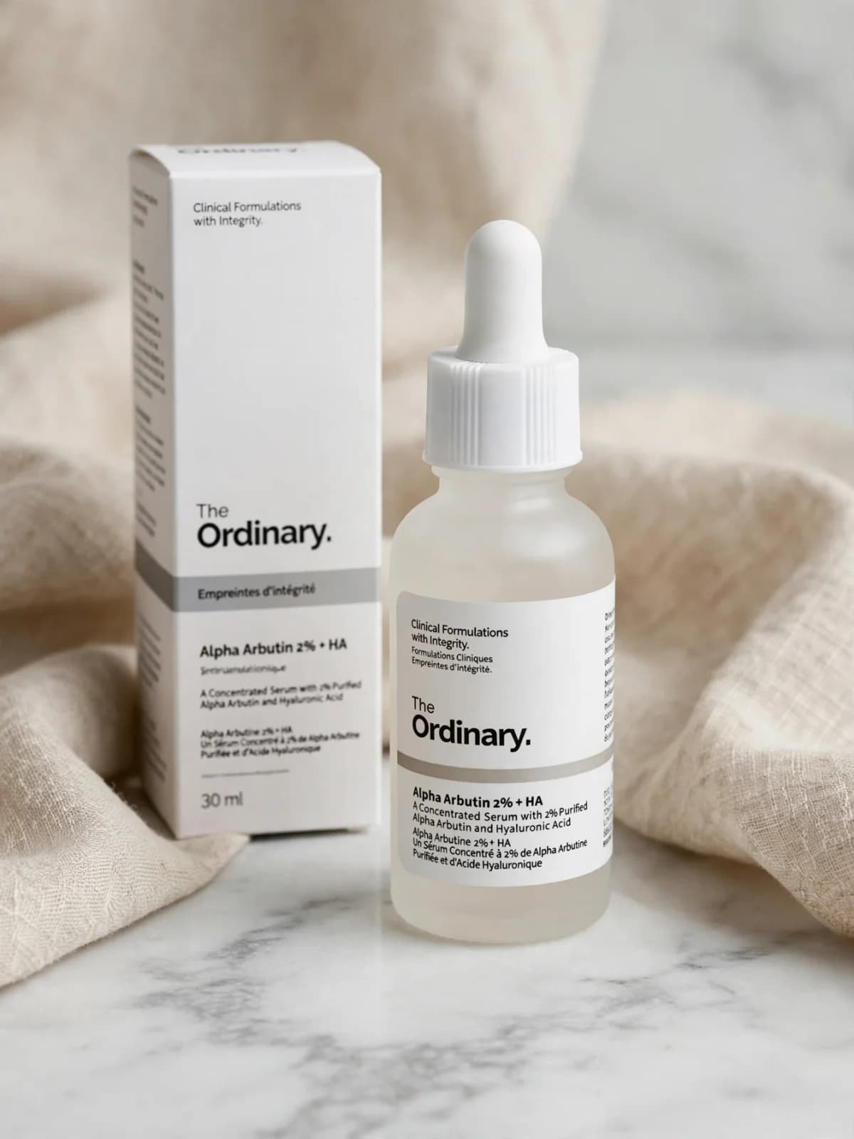 سيروم The Ordinary Alpha Arbutin 2% + HA 2