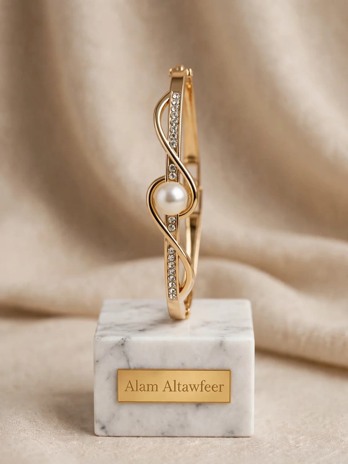 اسوارة ذهب مطلي 18K  2