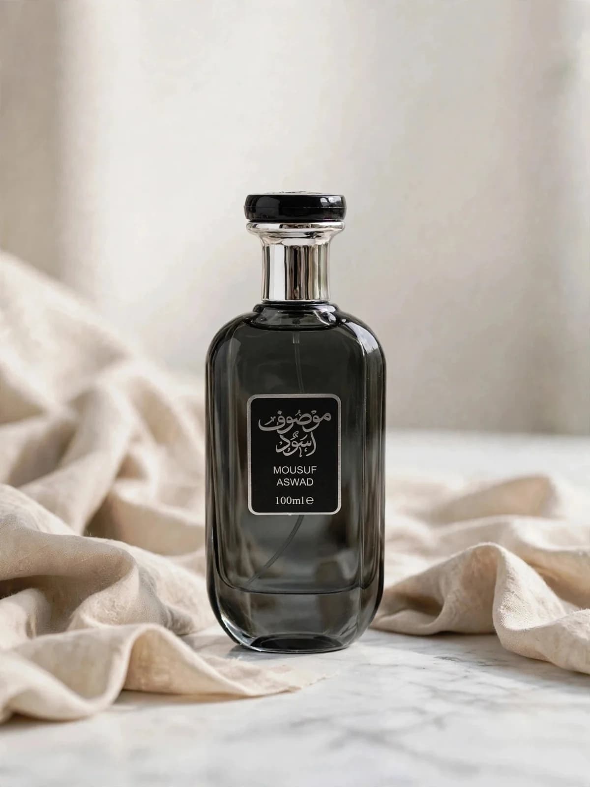 عطر موصوف أسود ١٠٠ مل 2