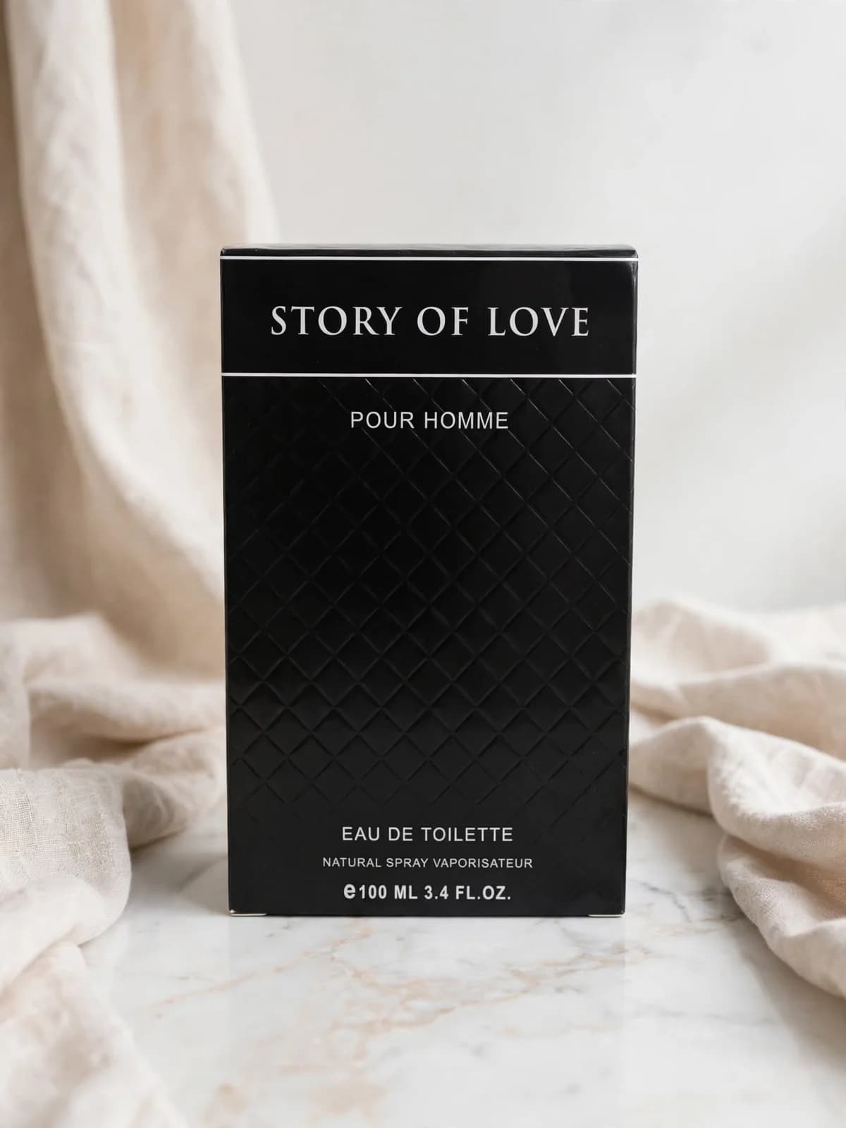 عطر STORY OF LOVE POUR HOMME الأسود