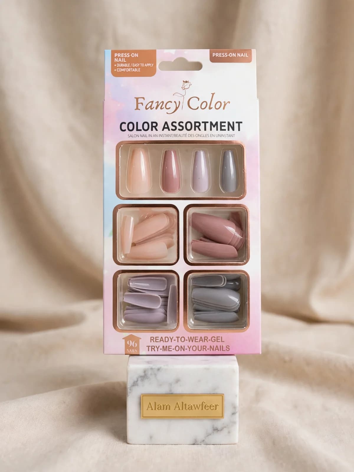 أظافر تركيب Fancy Color باستيل 5