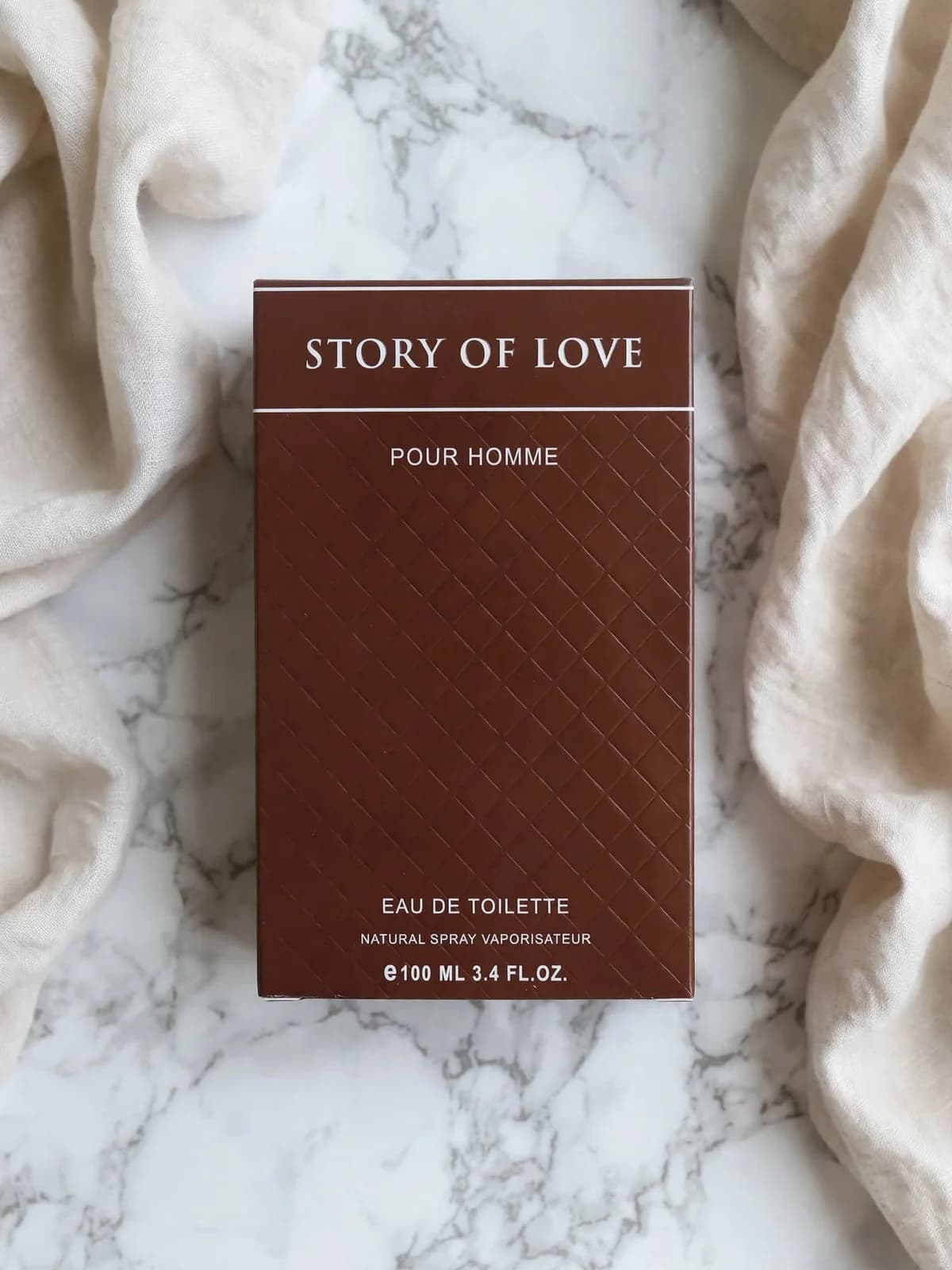 علبة عطر STORY OF LOVE POUR HOMME 