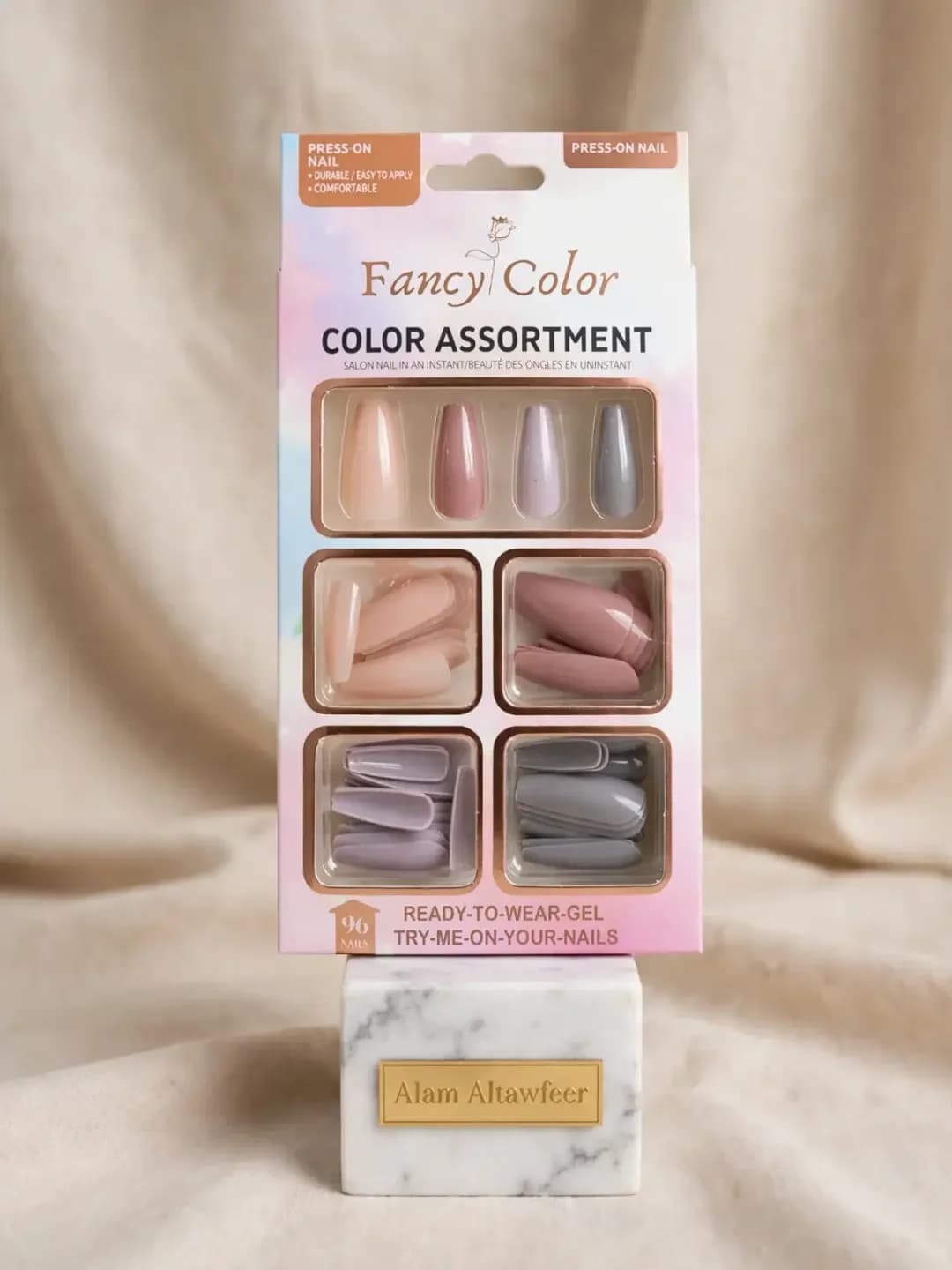 أظافر تركيب Fancy Color باستيل