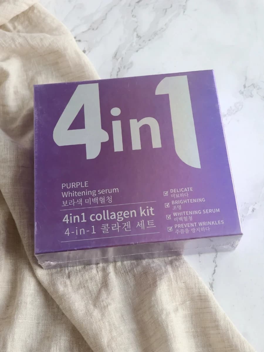 بوكس 4 في 1 بنفسجي للتفتيح 