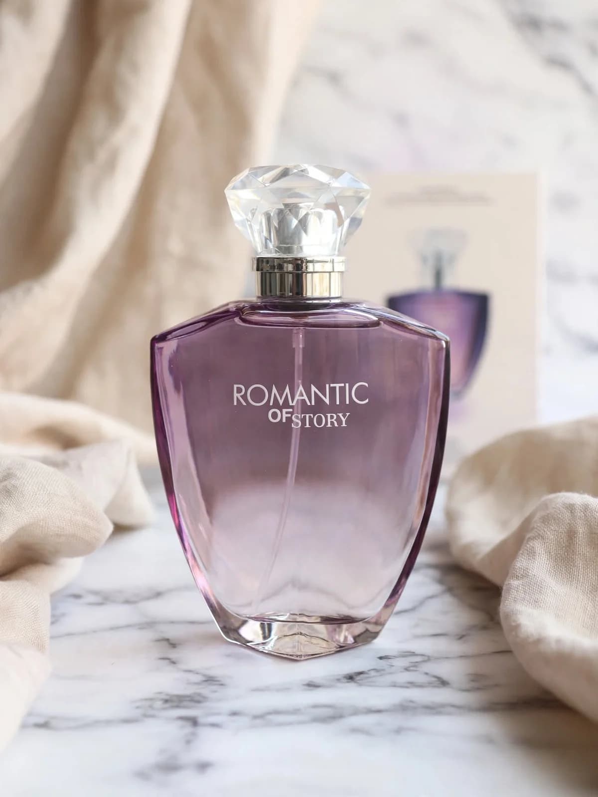 علبة عطر ROMANTIC OF STORY البنفسجي 100 مل 2