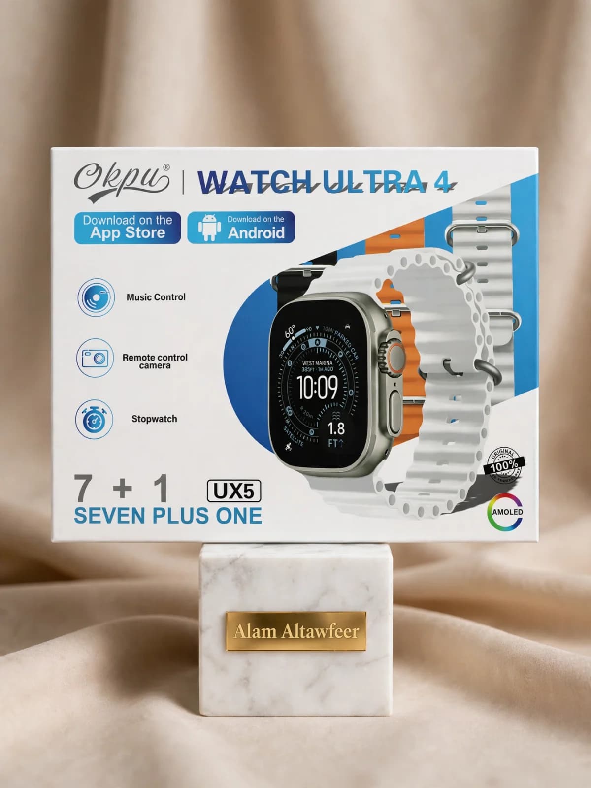 ساعة ذكية Okpu UX5 WATCH ULTRA 4 1