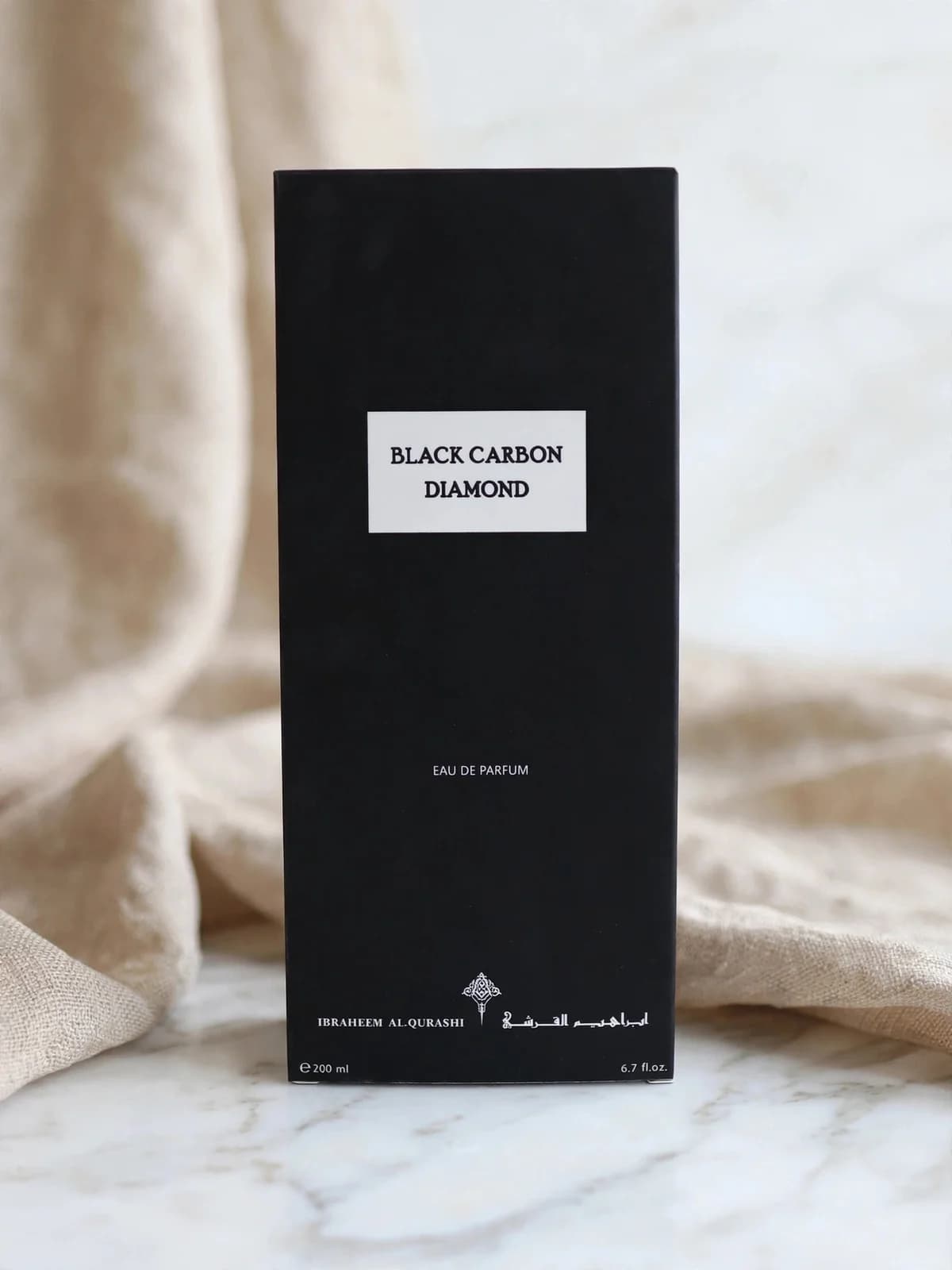 علبة عطر الكربون الأسود الماسي - فاخر 1