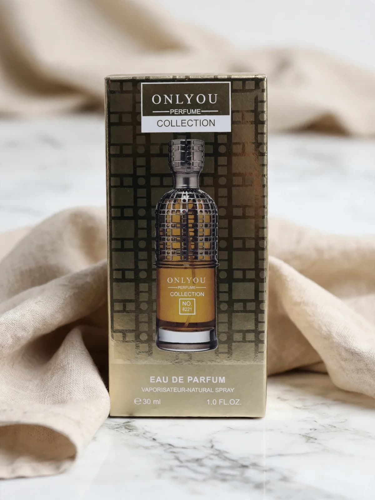 عطر ONLYOU NO.8221 الذهبي البني - 30 مل 1