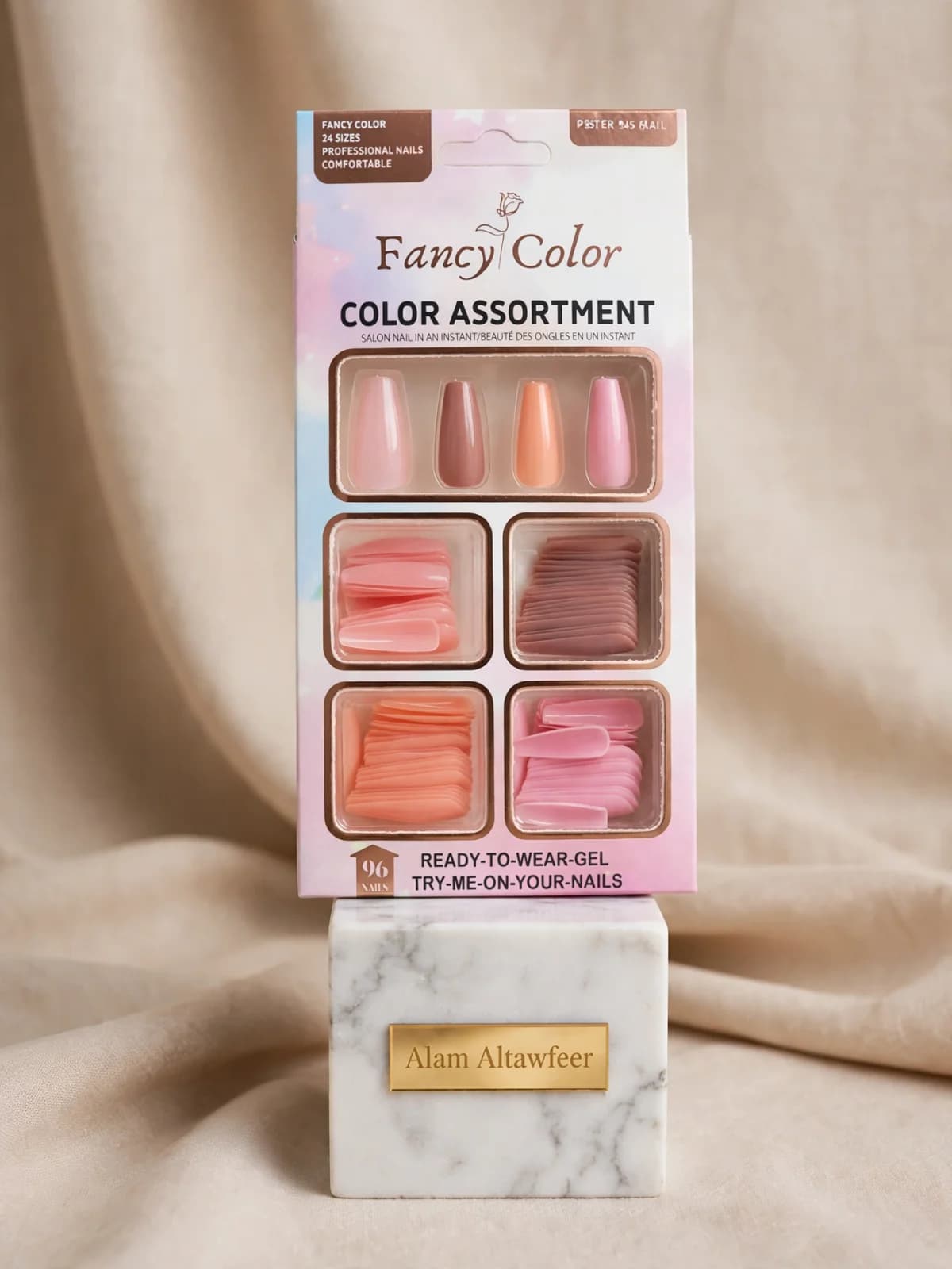 أظافر تركيب Fancy Color باستيل 3