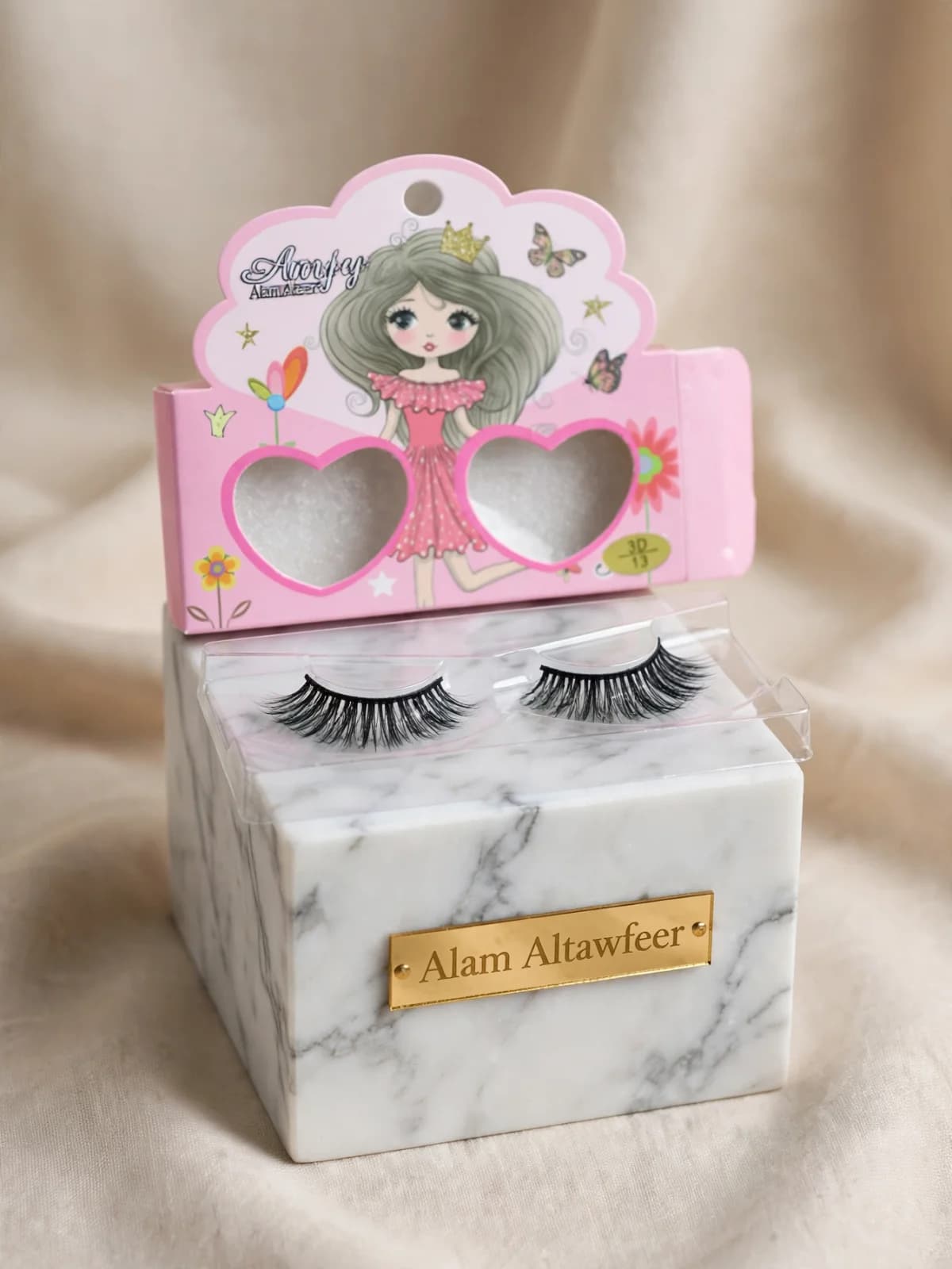 رموش Amjy الأصلية - 3D 10