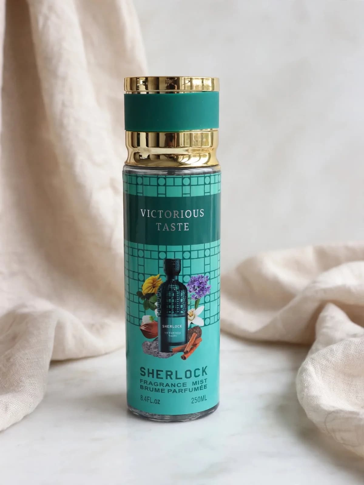 بخاخ معطر الجسم Sherlock - شيرلوك 250 مل