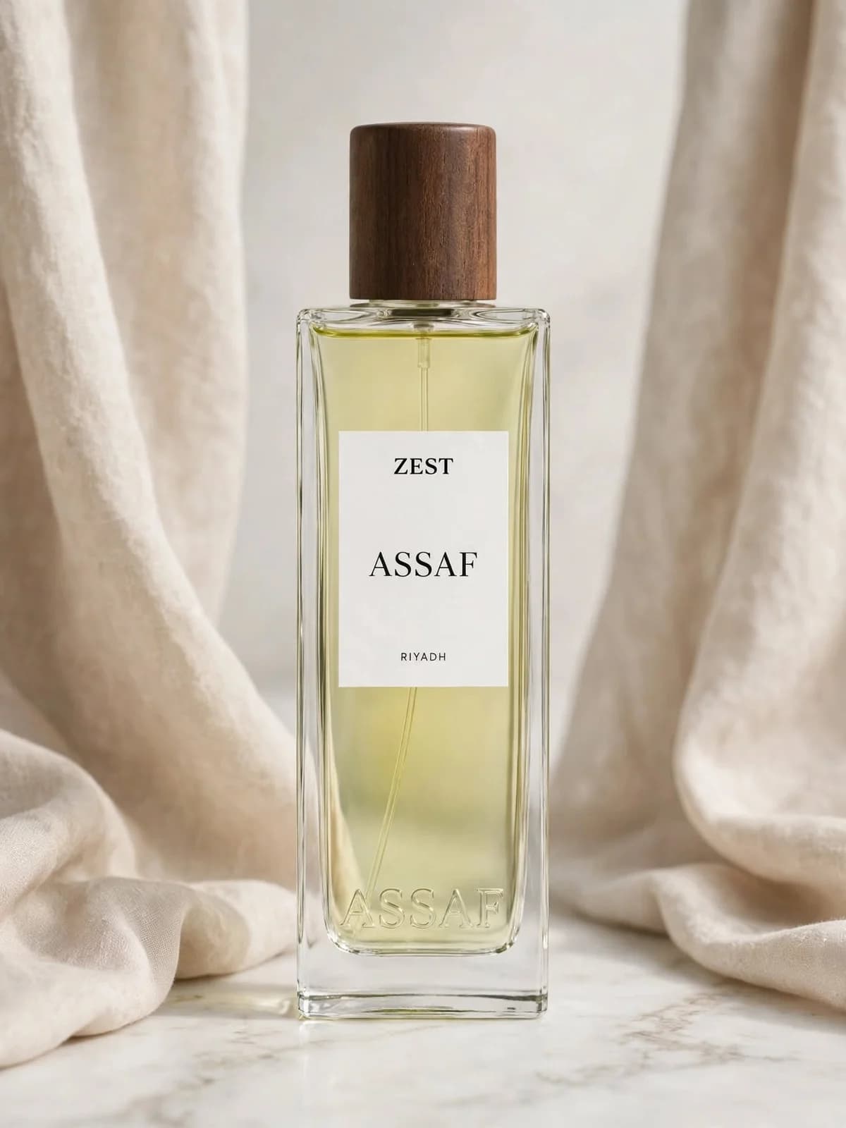عطر ASSAF ZEST عساف زيست الأبيض 200 امل 2