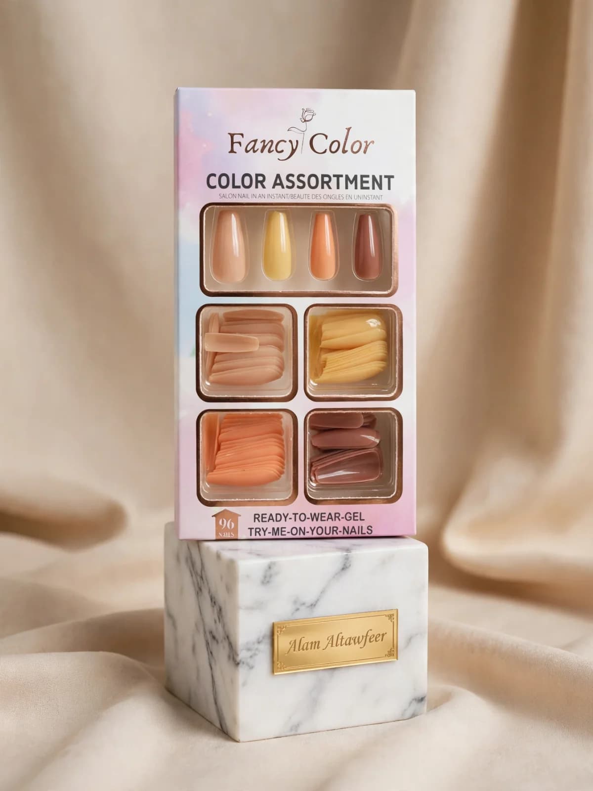 أظافر تركيب Fancy Color باستيل 2