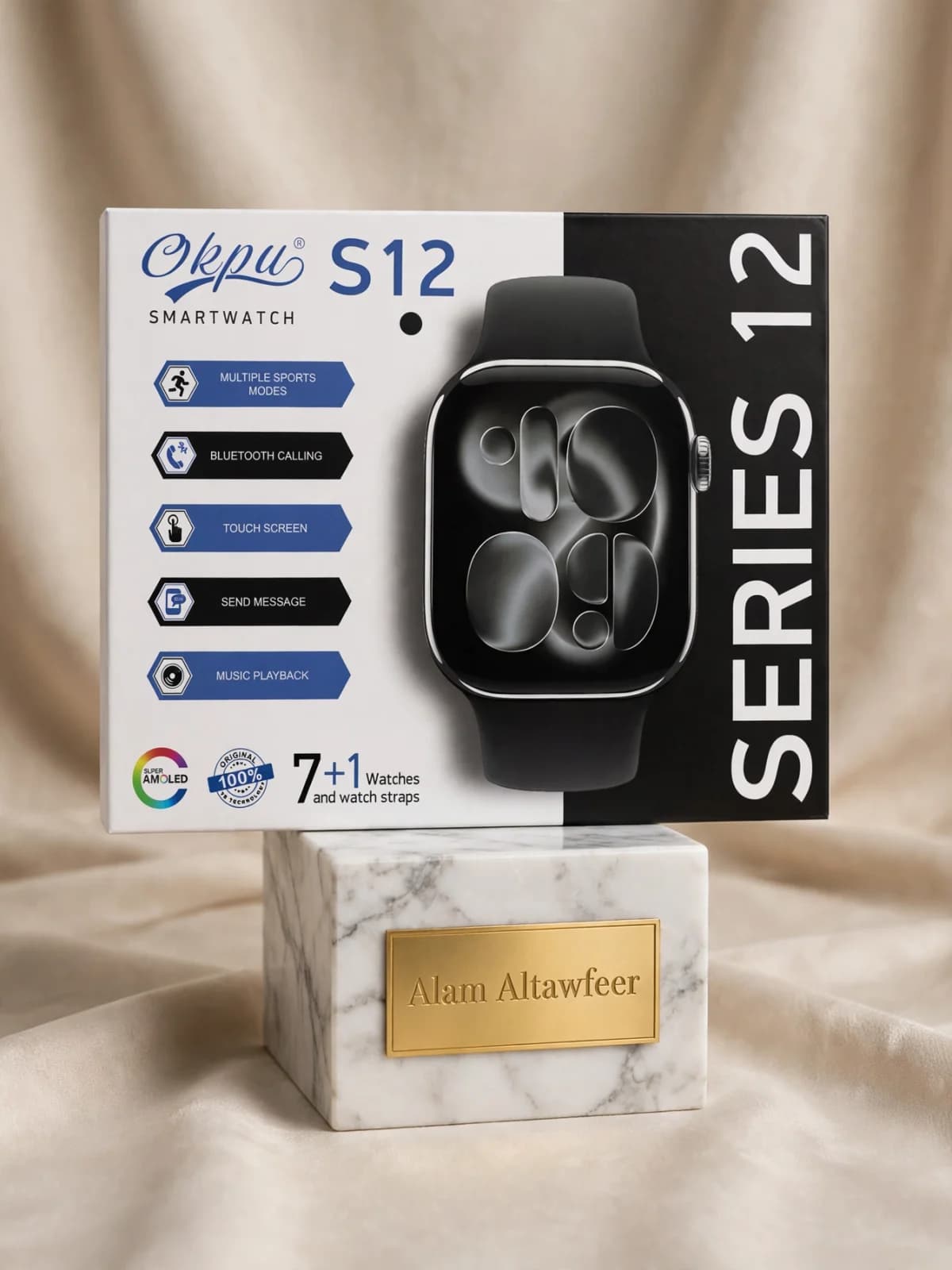ساعة ذكية Okpu S12 SERIES 12 1