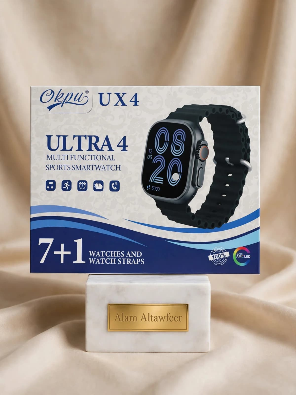 ساعة ذكية Okpu UX4 ULTRA 4 1