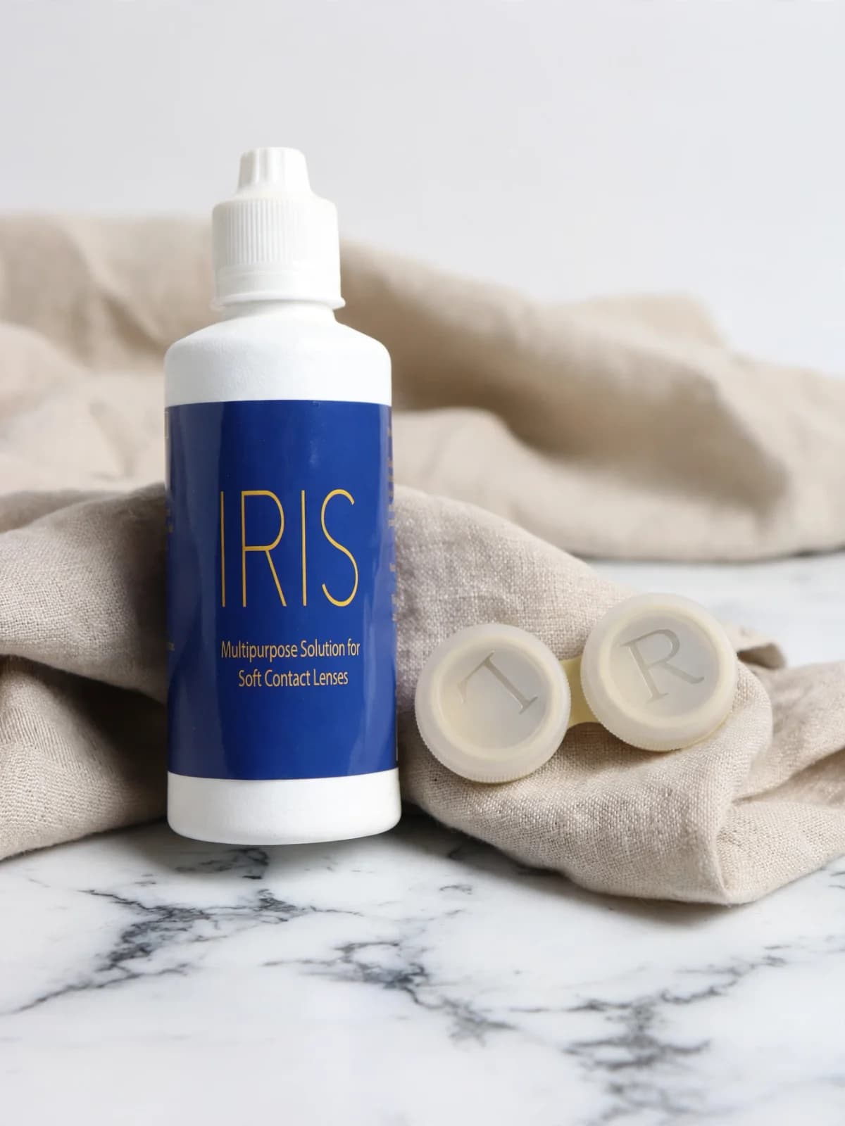 محلول عدسات IRIS الأزرق 100 مل 2