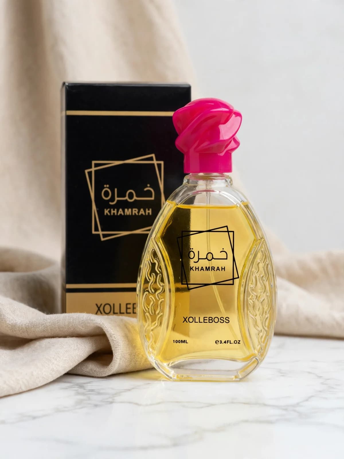 عطر خمرة وردي - 100 مل 2