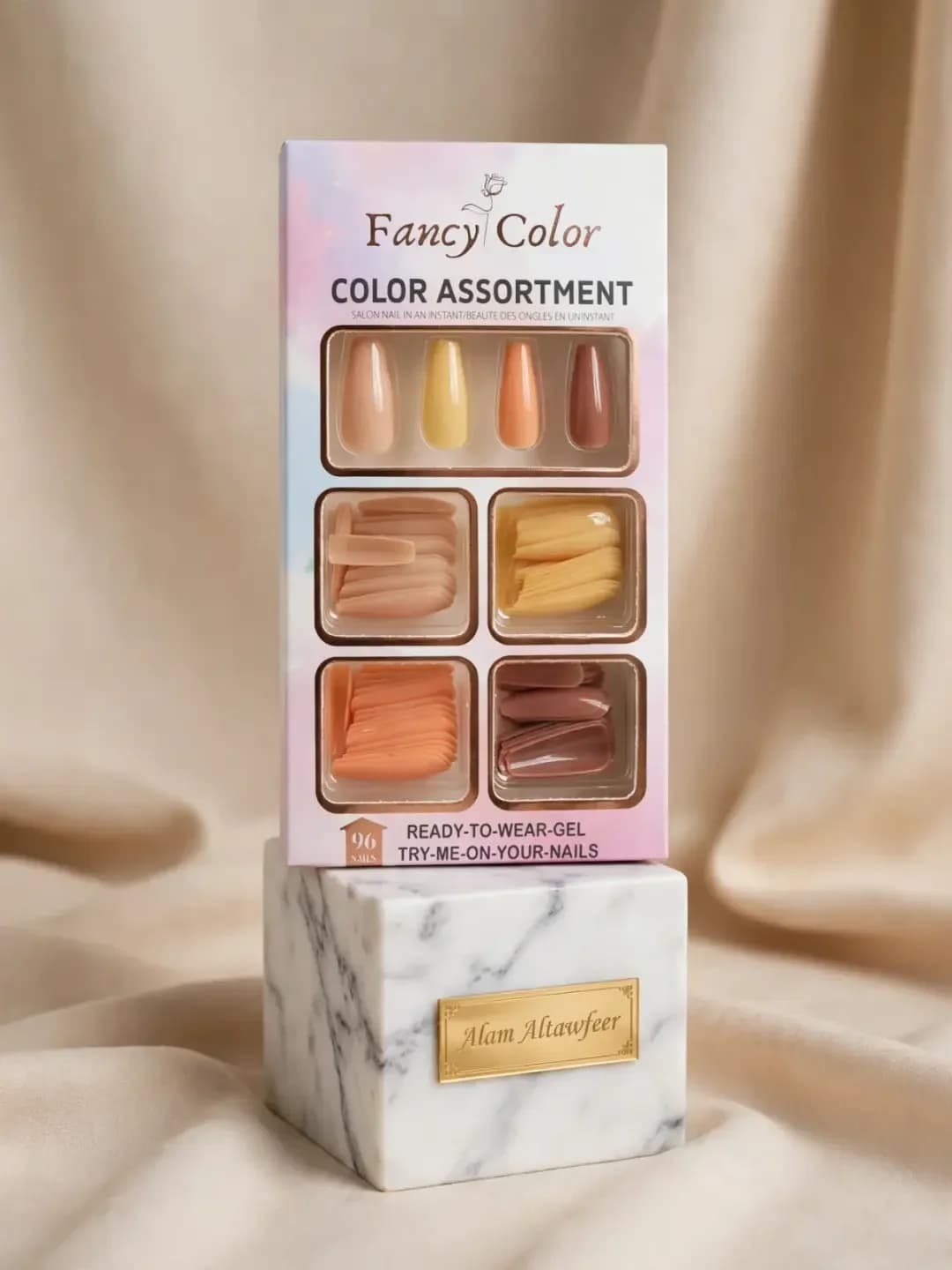 أظافر تركيب Fancy Color باستيل