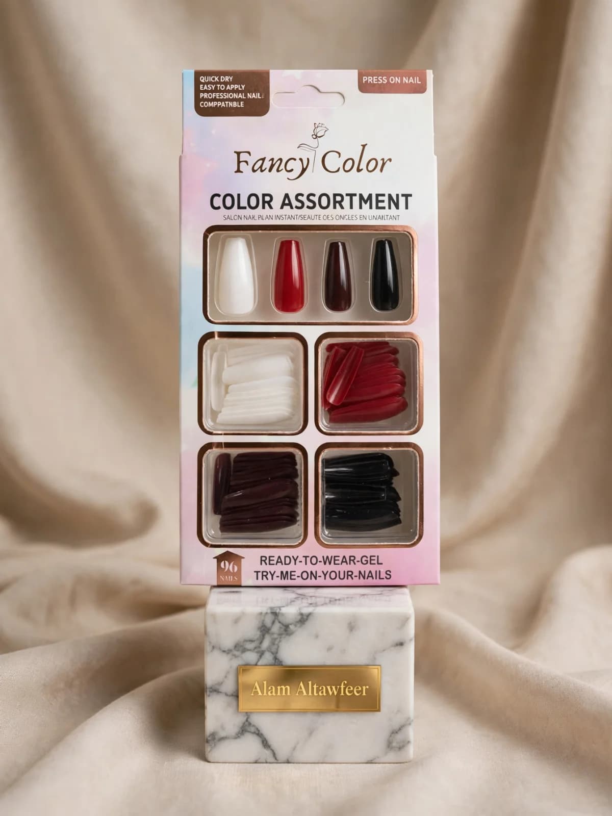 أظافر تركيب Fancy Color باستيل 6