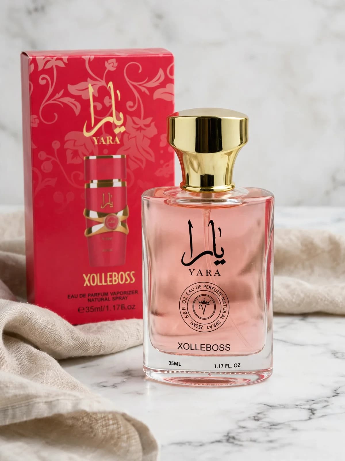 عطر يارا الأحمر 35 مل 2