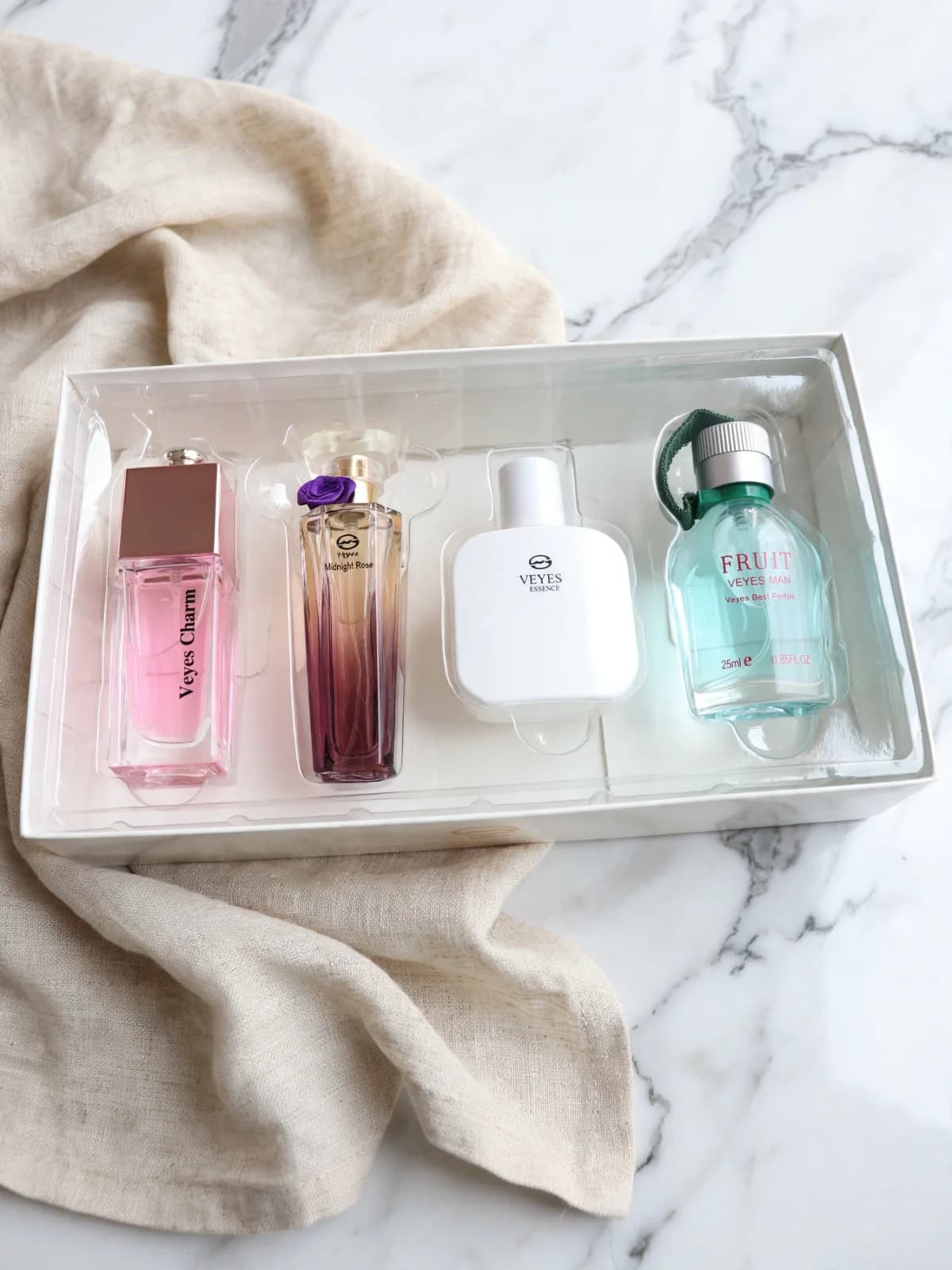 بكج عطور حب 4 قطع  2