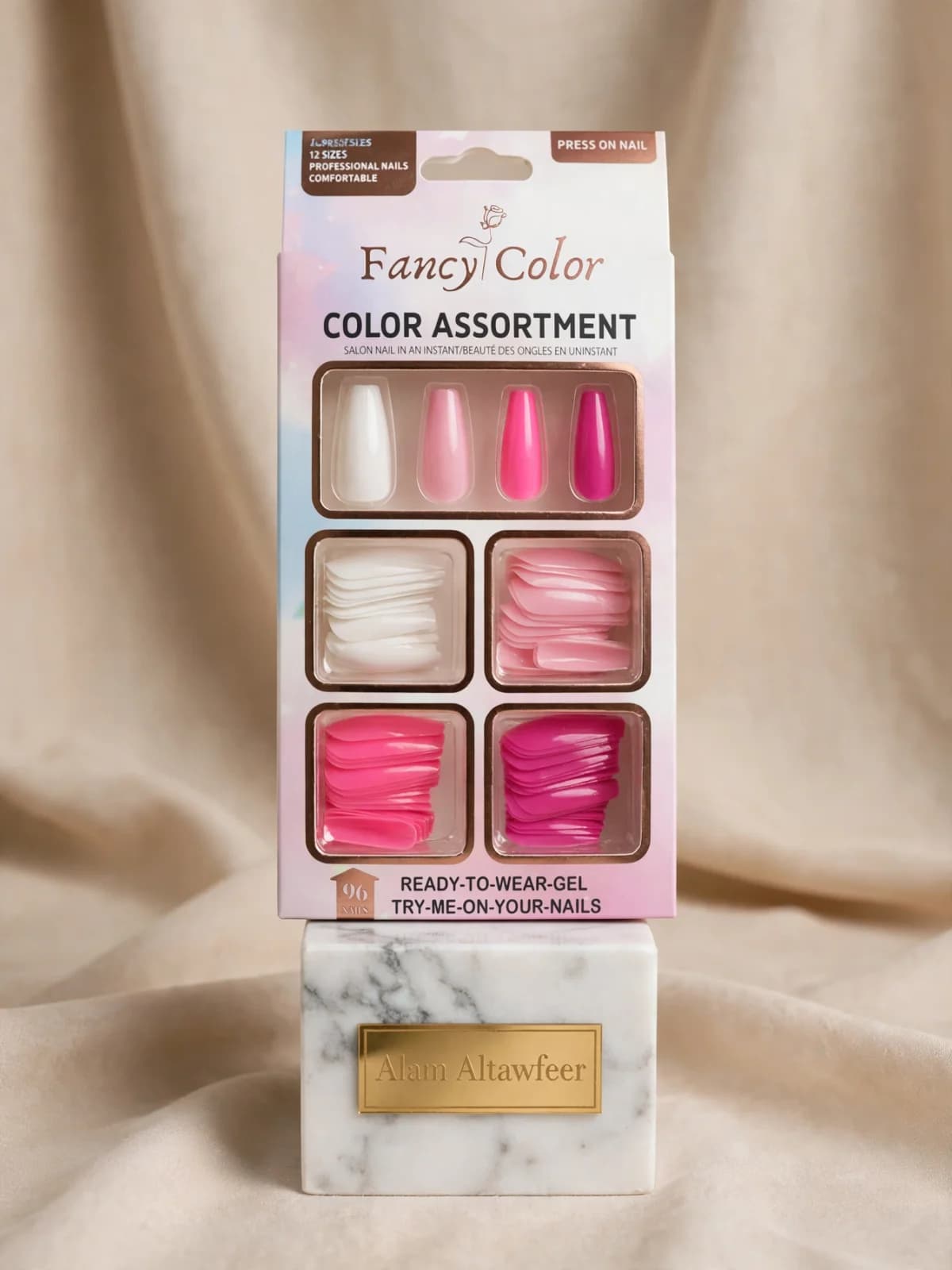 أظافر تركيب Fancy Color باستيل 7