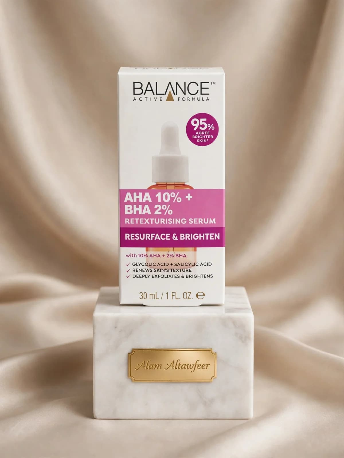 سيروم بالانس AHA 10% + BHA 2% 