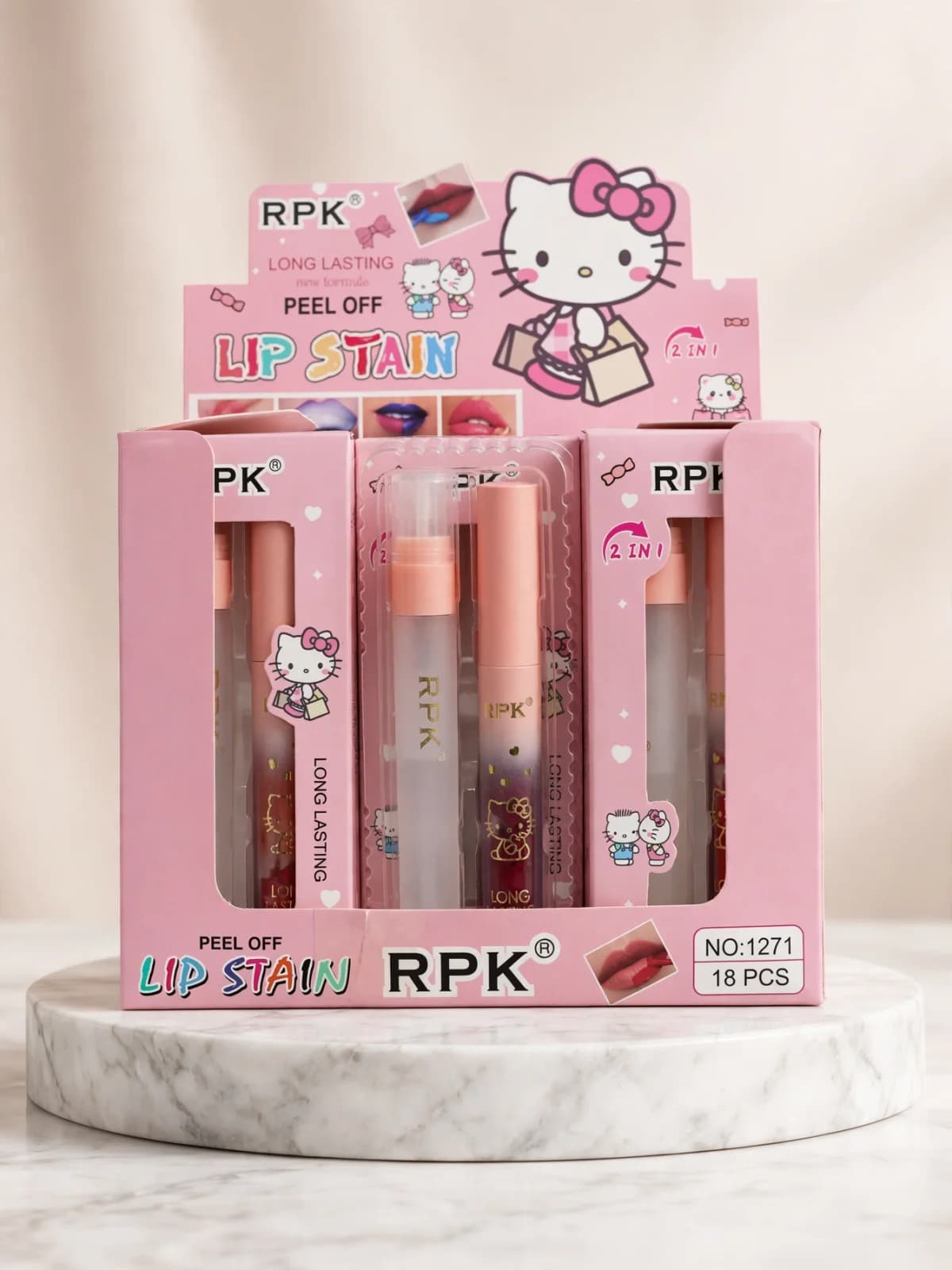 وج هيلو كيتي التقشير 2 في 1 1