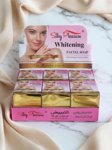 صابونة سيلكي بليجر  لتبييض الوجه 