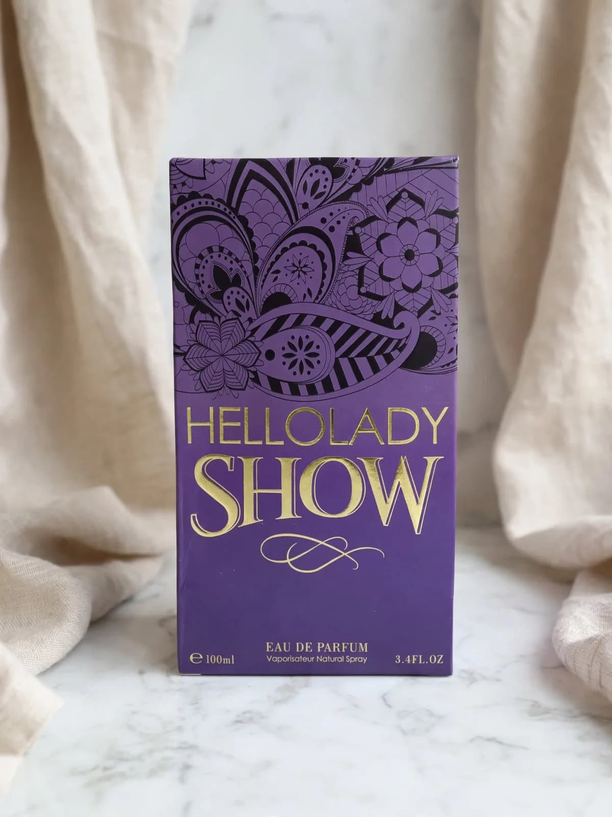 عطر HELLO LADY SHOW البنفسجي 100 مل