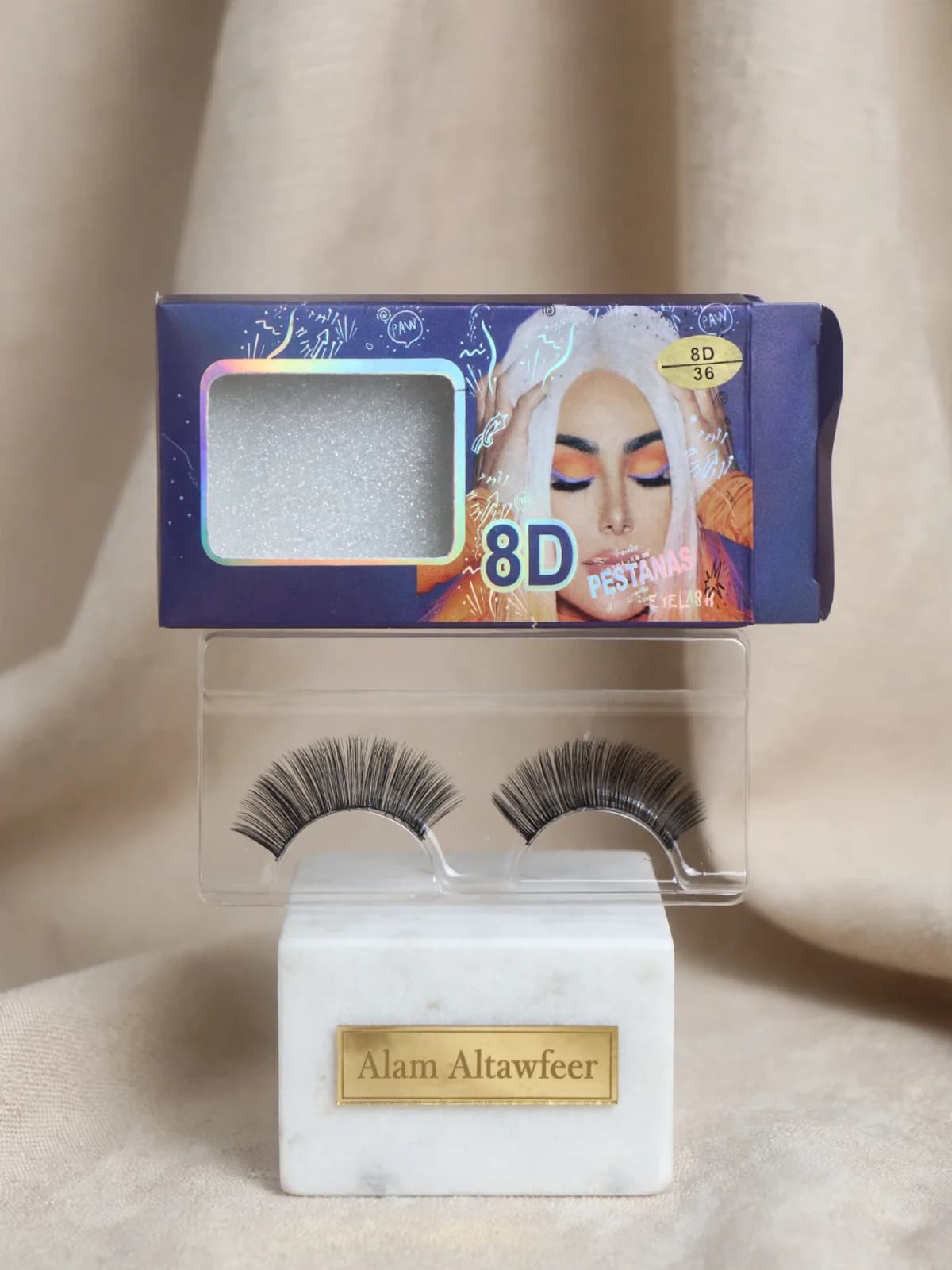 رموش  كثافة متوسطة بستايل Doll Eye سحبة عين  3
