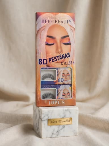 رموش  كثافة متوسطة بستايل Doll Eye سحبة عين 