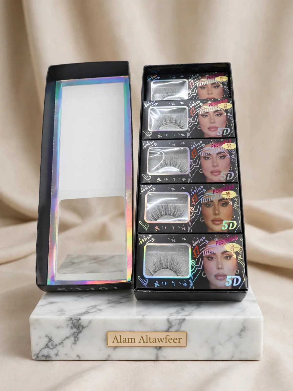 رموش - كثافة متوسطة 2