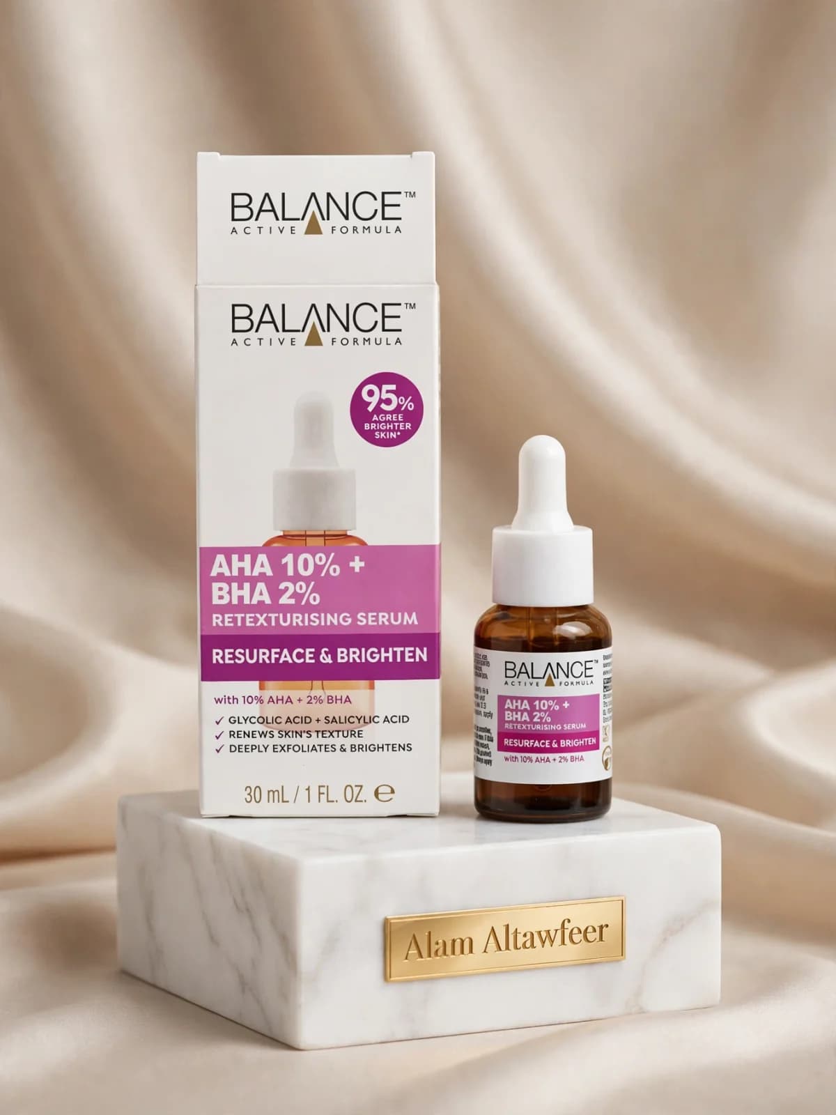 سيروم بالانس AHA 10% + BHA 2%  2