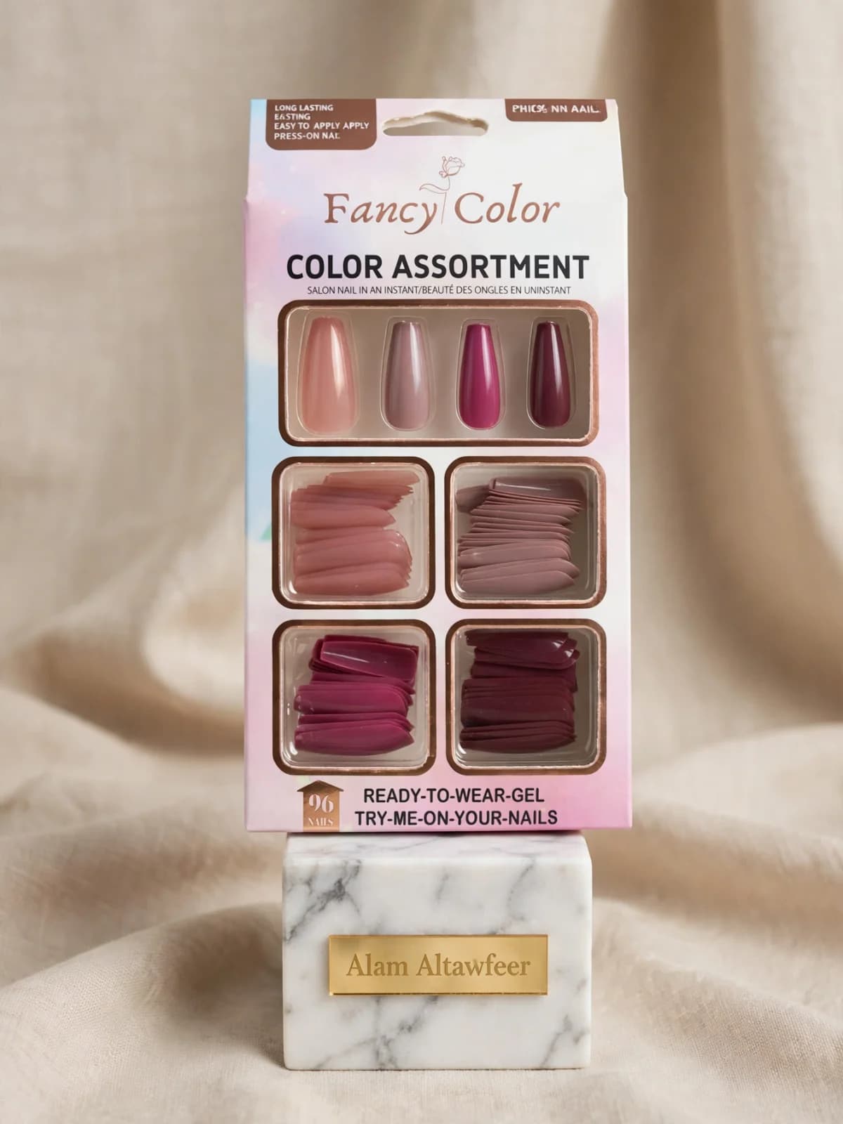 أظافر تركيب Fancy Color باستيل 4
