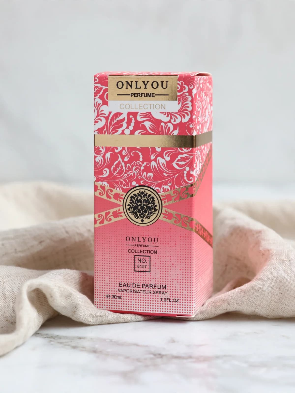 عطر ONLYOU NO.8157 الوردي الأحمر المزخرف - 30 مل  1