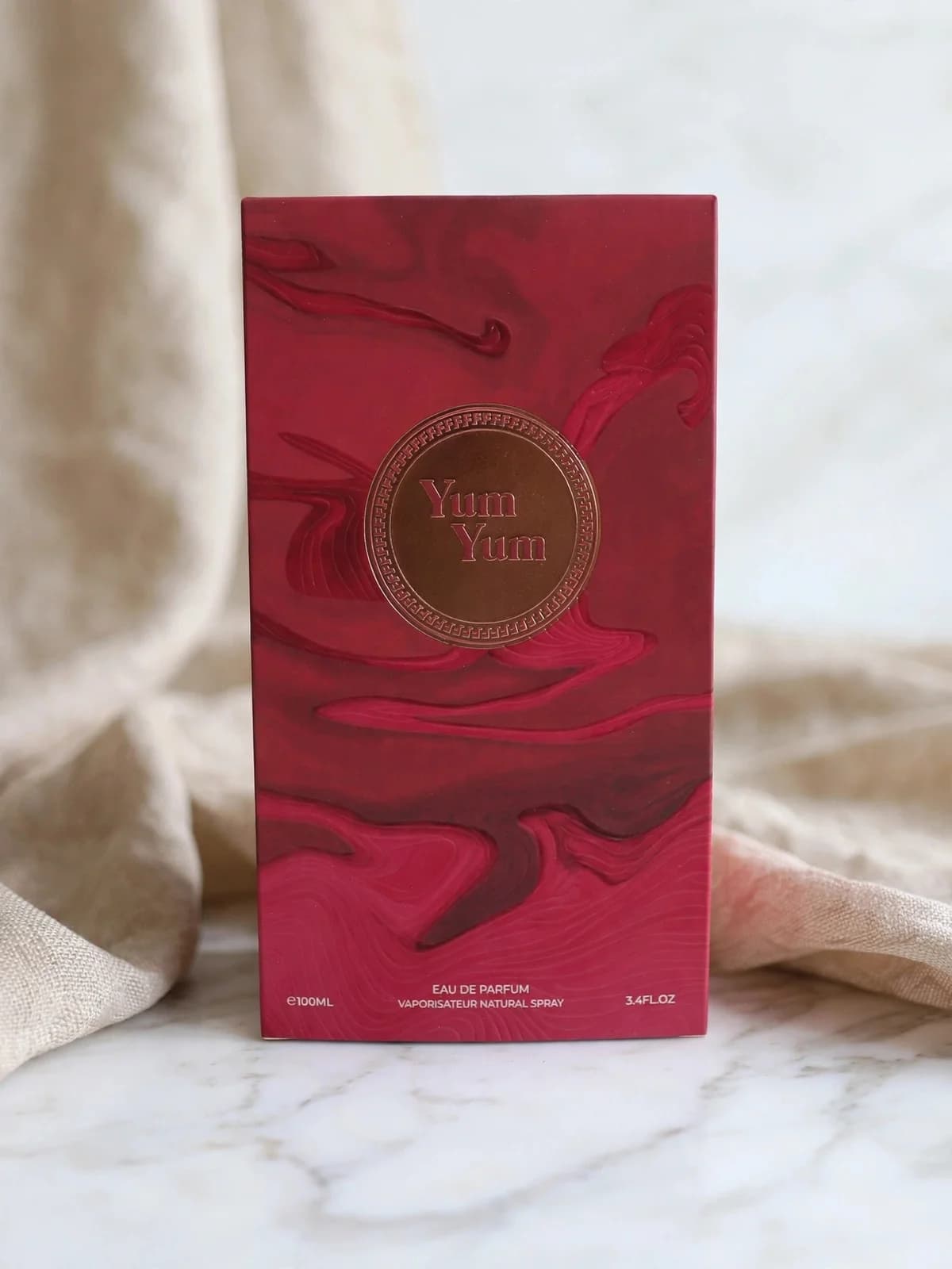 علبة عطر يم يم الأحمر - إصدار فاخر