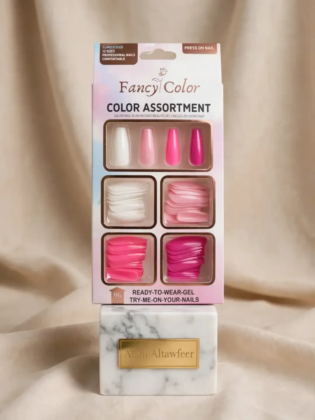 أظافر تركيب Fancy Color باستيل