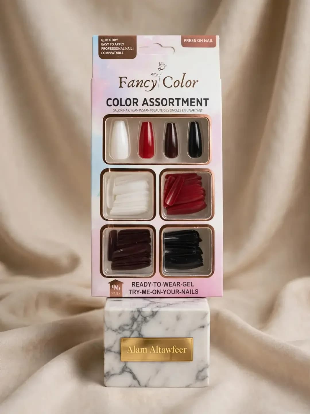 أظافر تركيب Fancy Color باستيل